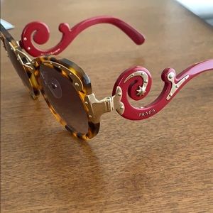 Authentic Prada Minimal Baroque Sunglasses